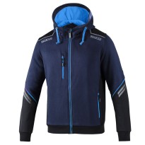 Sweatshirt de travail avec capuche Sparco Tech Hooded full zip 02414