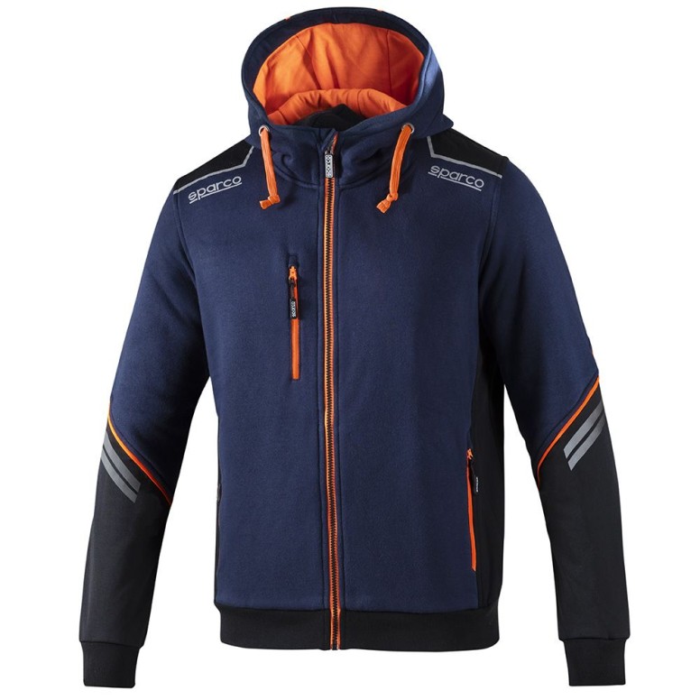 Sweatshirt de travail avec capuche Sparco Tech...