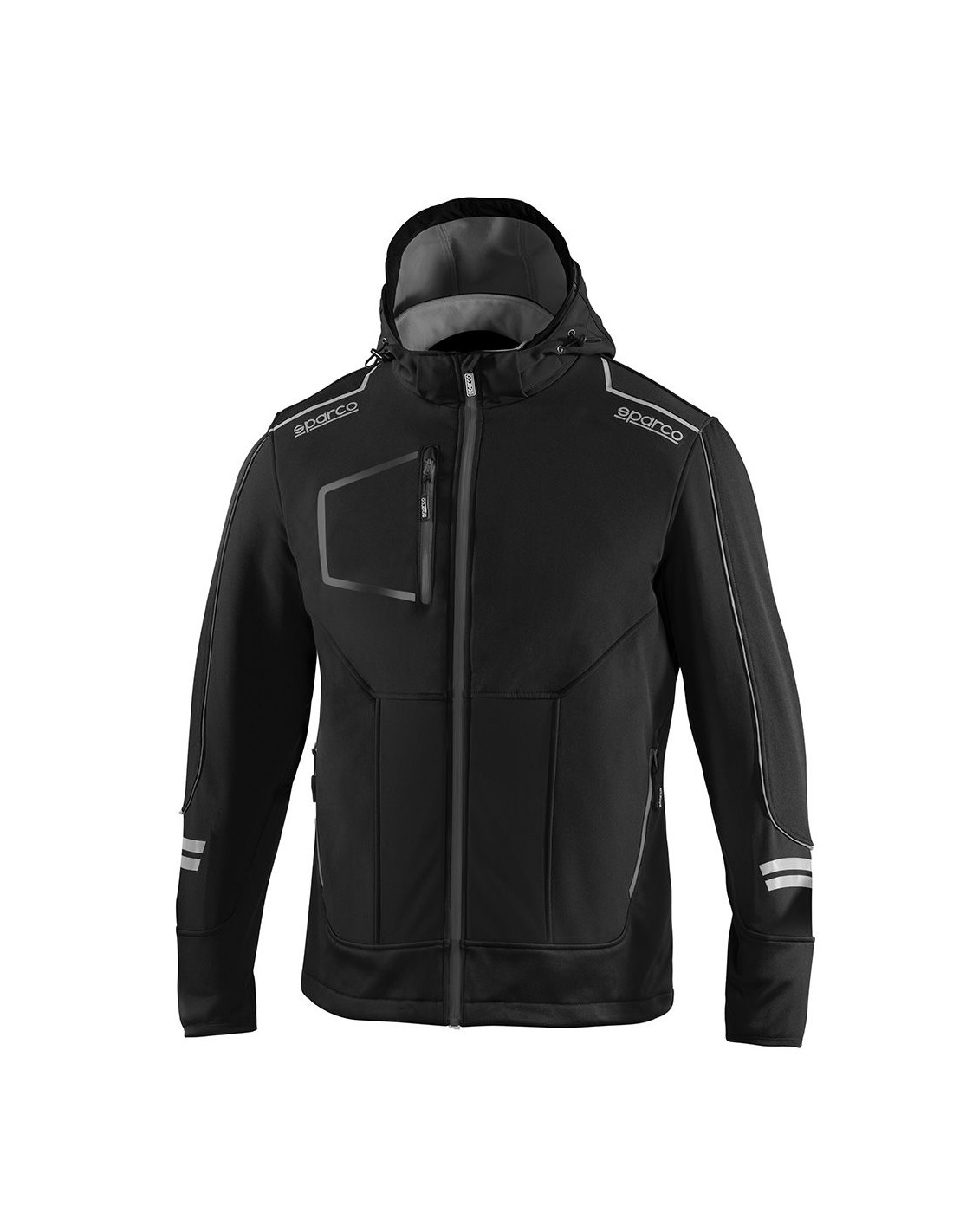 Veste Sparco Soft Shell – Homme – Bleue – Neuve Avec étiquettes – Sport Décontracté
