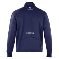 Sweatshirt full zip Sparco PHOENIX en tissu technique - Bleu