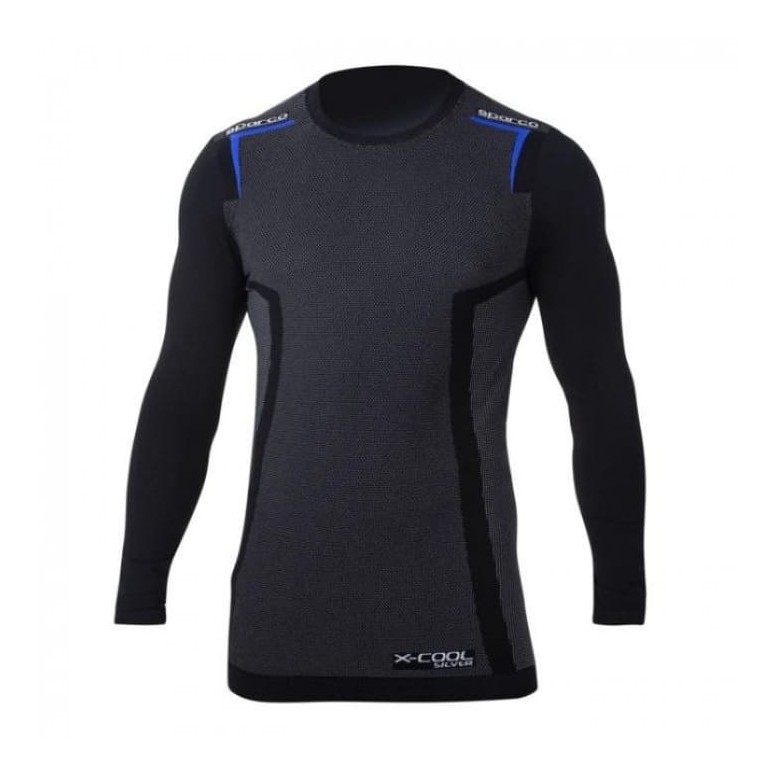 Sparco TeamWork T-shirt K-Carbon à manches...