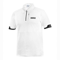 Polo Sparco TeamWork avec manchettes courtes