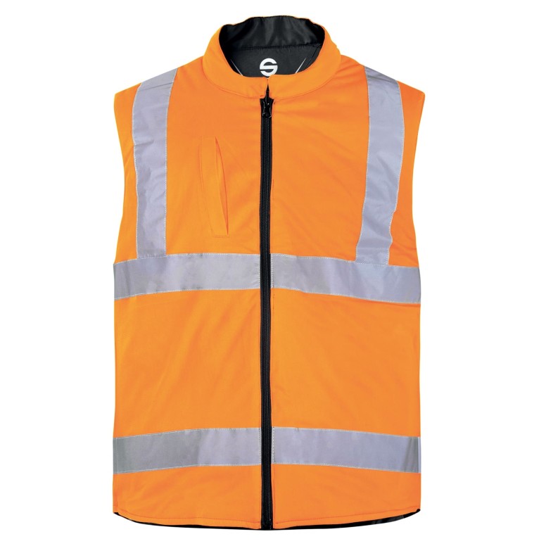 Gilets réversibles Sparco haute visibilité...