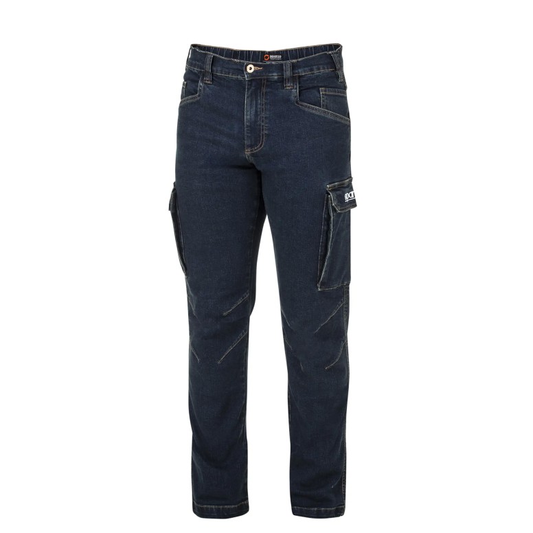 Jeans de travail Stretch Multipoches Sparco...