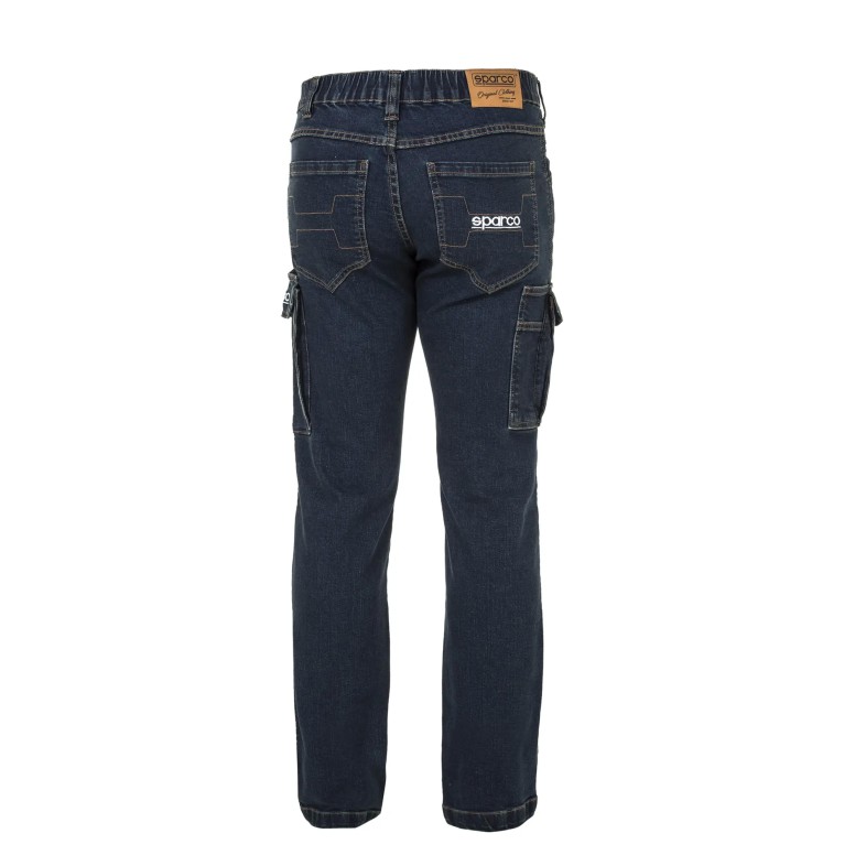 Jeans de travail Stretch Multipoches Sparco...