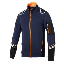Sweatshirt de travail full zip Tech Sparco Alabama 02429