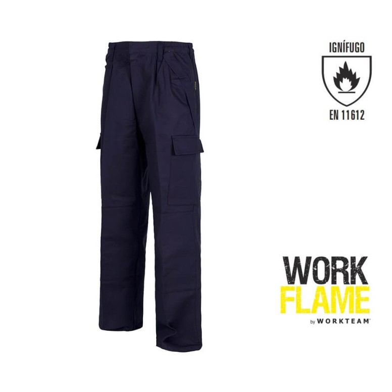 Tous Dehors - Pantalon ignifuge B1490 bleu...