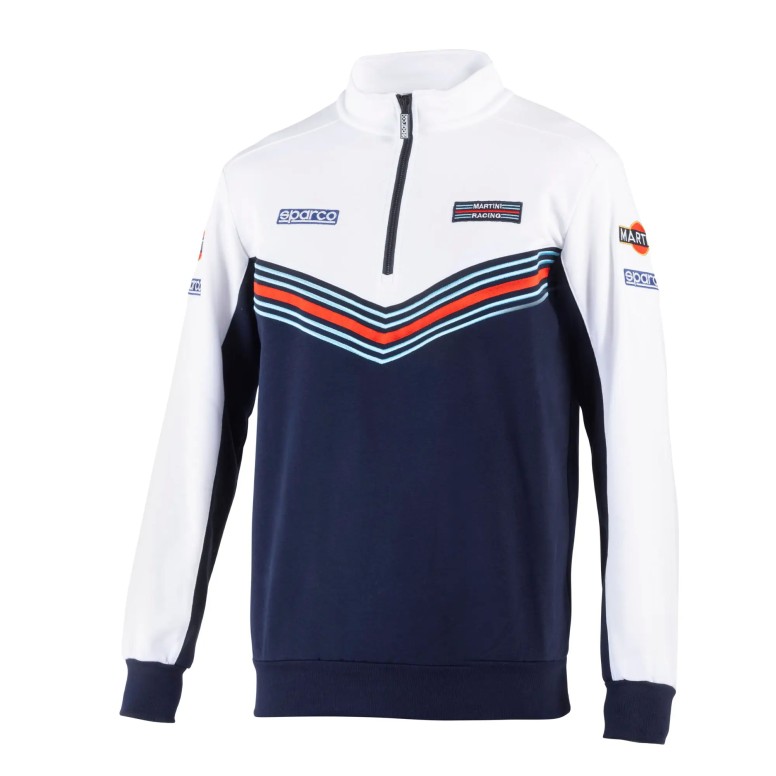 Sweatshirt de travail demi-zip Sparco Martini...