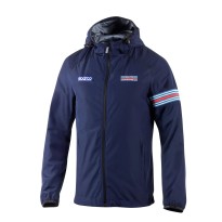Veste de travail coupe-vent imperméable stretch Sparco Martini Racing Windbreaker BMJ0013-D0