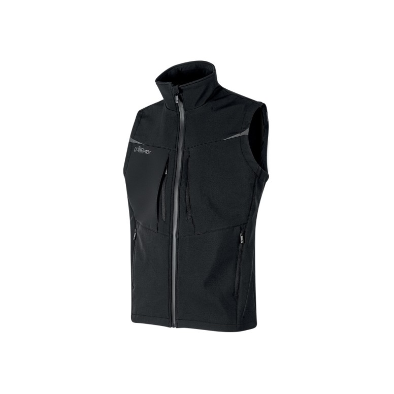 Gilet de travail multipoches Stretch Softshell...