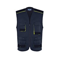 Gilet de Travail Multipoches Fluo 2