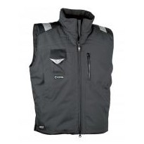 Tous Dehors - Gilet matelassé de travail Multipoches Cofra Polar V013-0-00 Taille 46 Couleur Antracite/Noir
