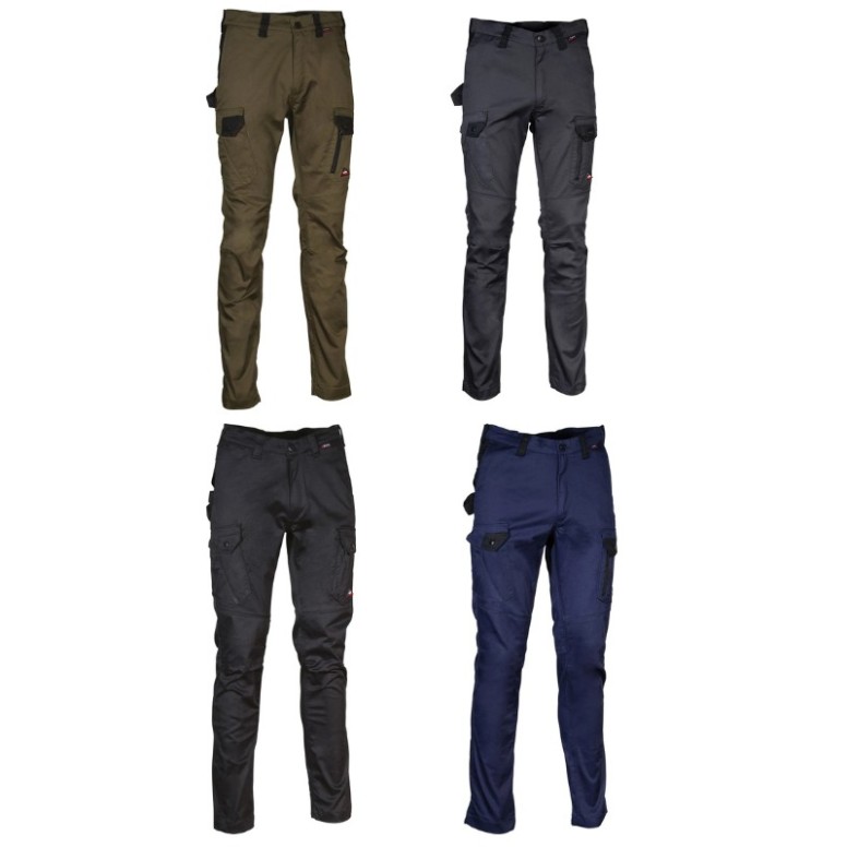 Pantalon de travail Cofra Stretch Multipoches...