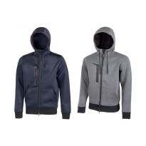 Tous Dehors - Sweatshirt de travail stretch avec capuche...