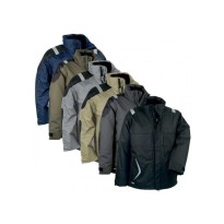 Tous Dehors - Blouson de travail matelassé à poches multiples Cofra Cyclone V022-0-00 coloeur noir taille 48
