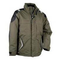 Tous Dehors - Blouson de travail matelassé à poches multiples Cofra Cyclone V022-0-00 coloeur noir taille 48