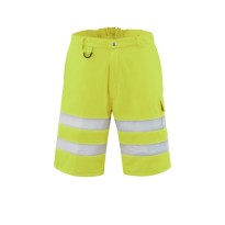 Bermuda de travail Haute Visibilité Multipoches Rossini Hi-Vis A00817