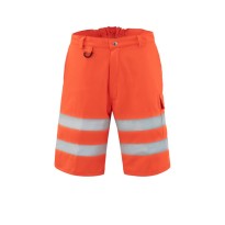 Bermuda de travail Haute Visibilité Multipoches Rossini Hi-Vis A00817