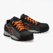 Chaussures de sécurité GEOX - Diadora Glove Tech Low PRO S3 SRA HRO ESD Gris anthracite / Orange 701.181124