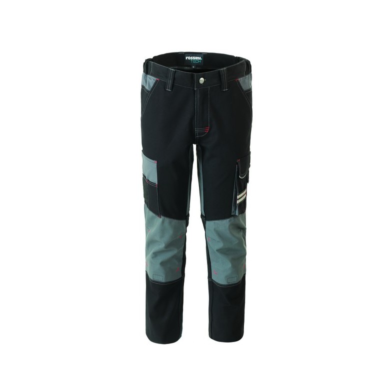 Pantalon de Travail Stretch Multipoches Rossini...