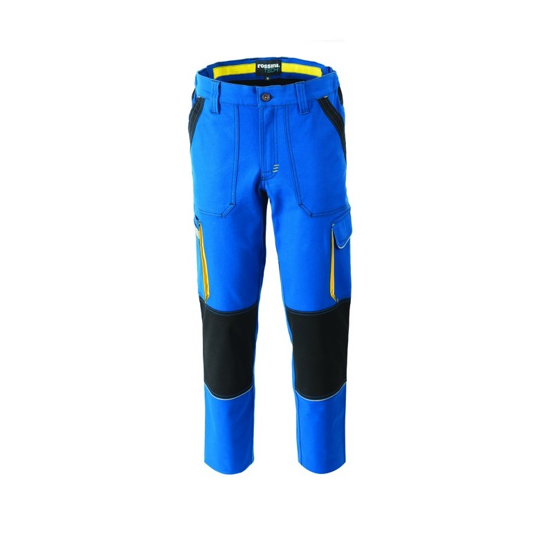 Pantalon de Travail Stretch Multipoches Rossini...