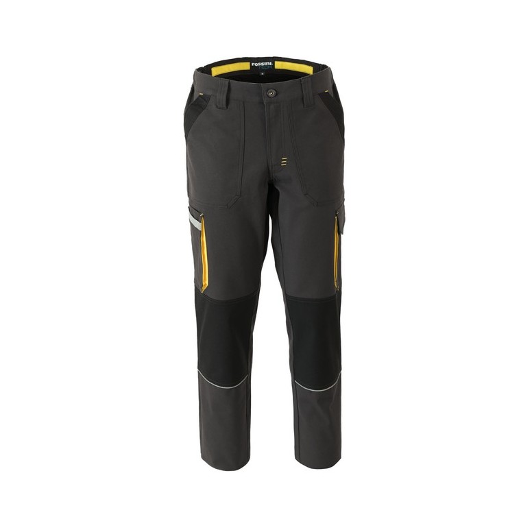 Pantalon de Travail Stretch Multipoches Rossini...