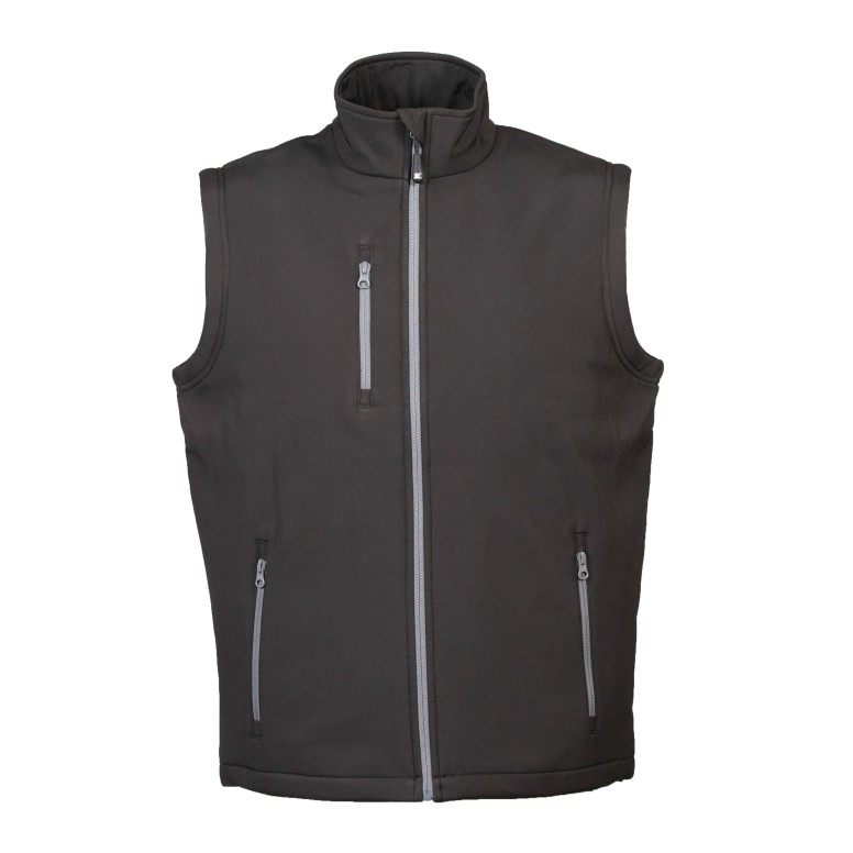 Gilet de travail Stretch Softshell Multipoches...