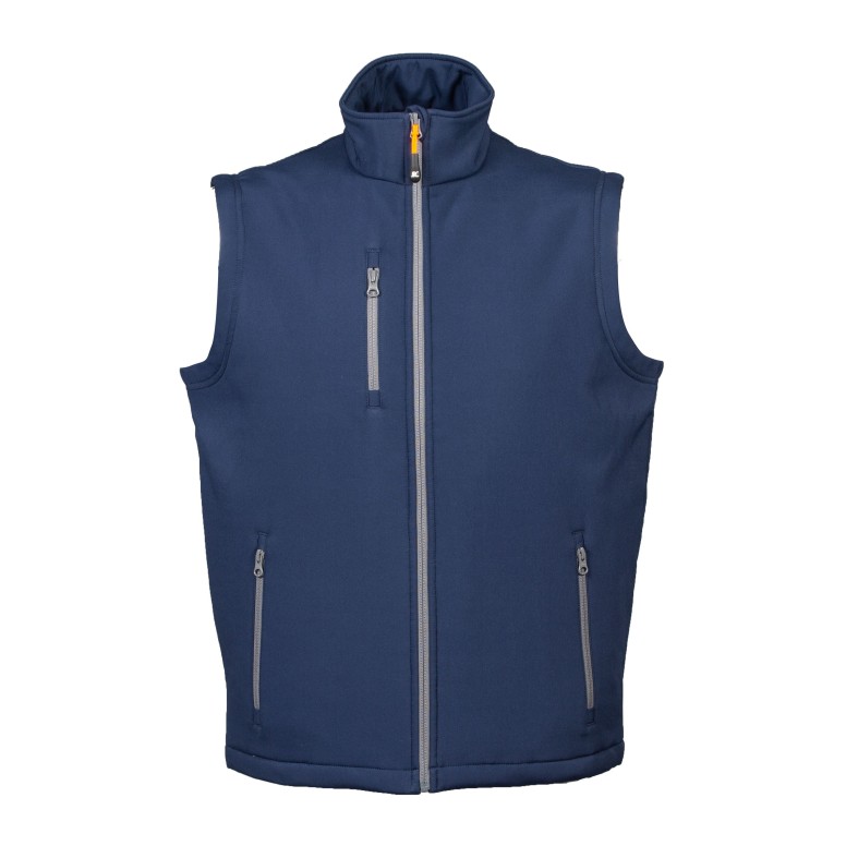 Gilet de travail Stretch Softshell Multipoches...