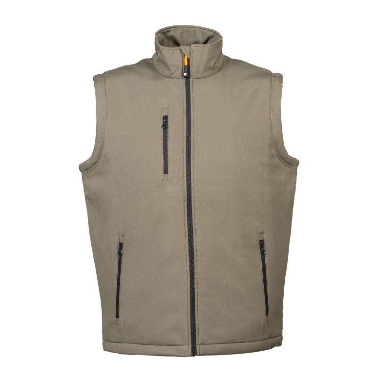 Gilet de travail Stretch Softshell Multipoches...
