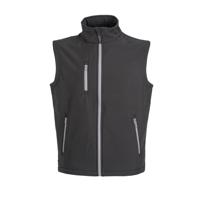 Gilet de travail Stretch Softshell Multipoches...