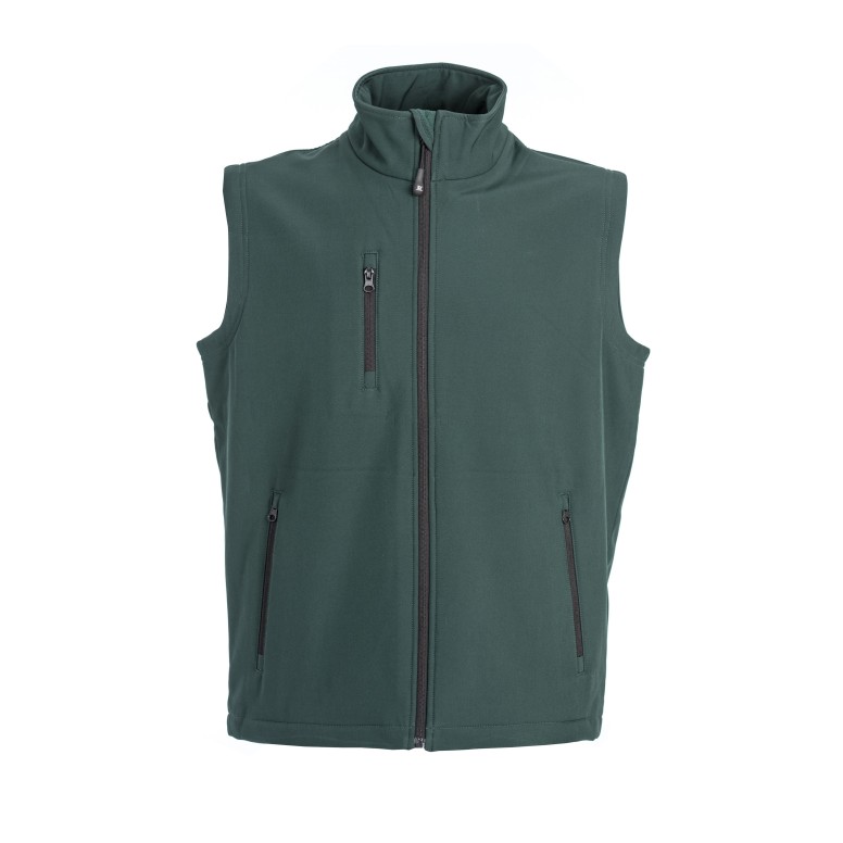 Gilet de travail Stretch Softshell Multipoches...
