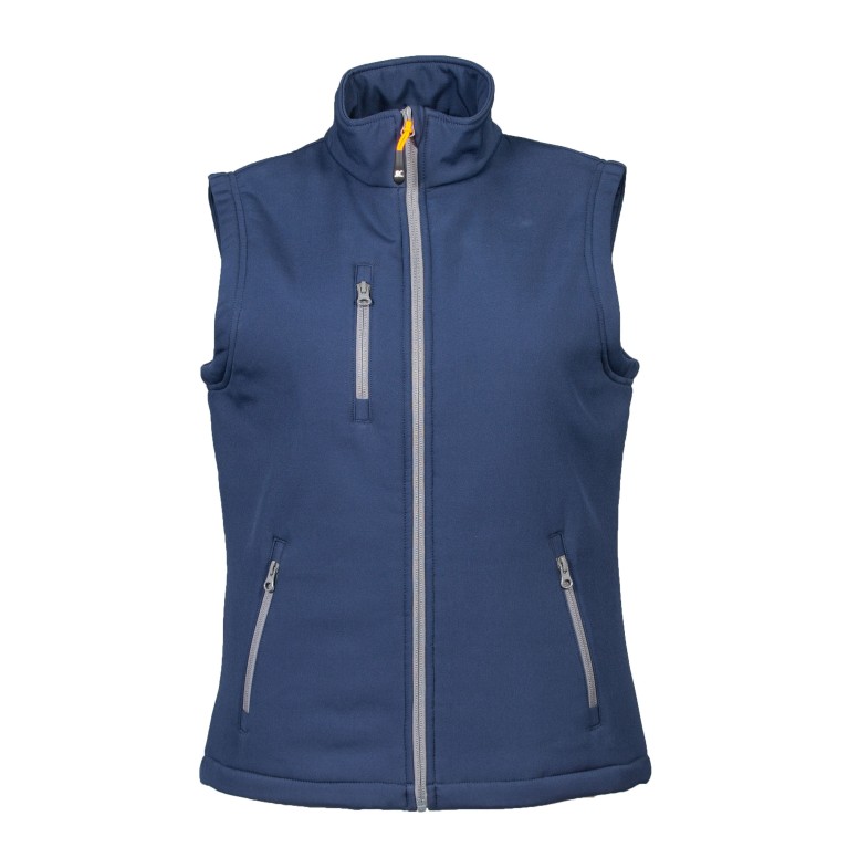 Gilet de travail Stretch Softshell Multipoches...