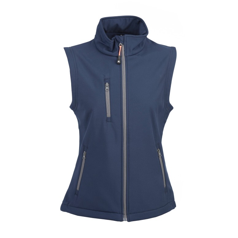 Gilet de travail Stretch Softshell Multipoches...
