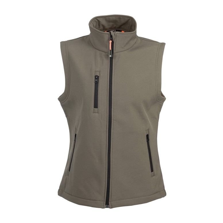 Gilet de travail Stretch Softshell Multipoches...