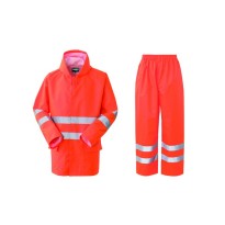 Ensemble de Travail Haute Visibilité Anti-Pluie Rossini Hi-Vis HH309