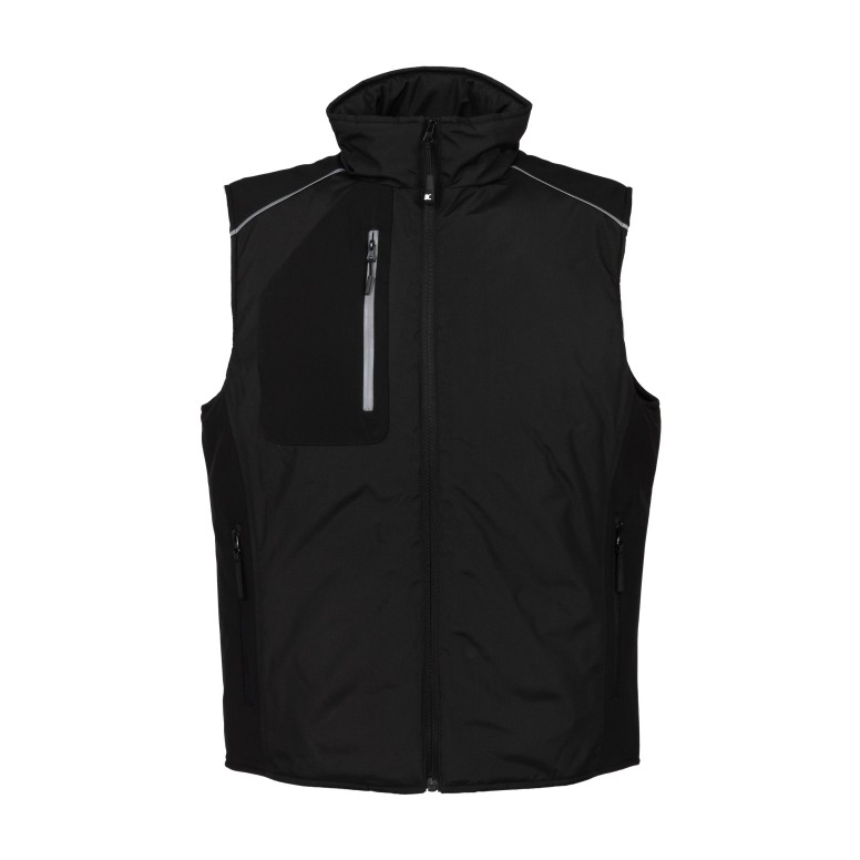 Gilet de travail matelassé Stretch Multipoches...