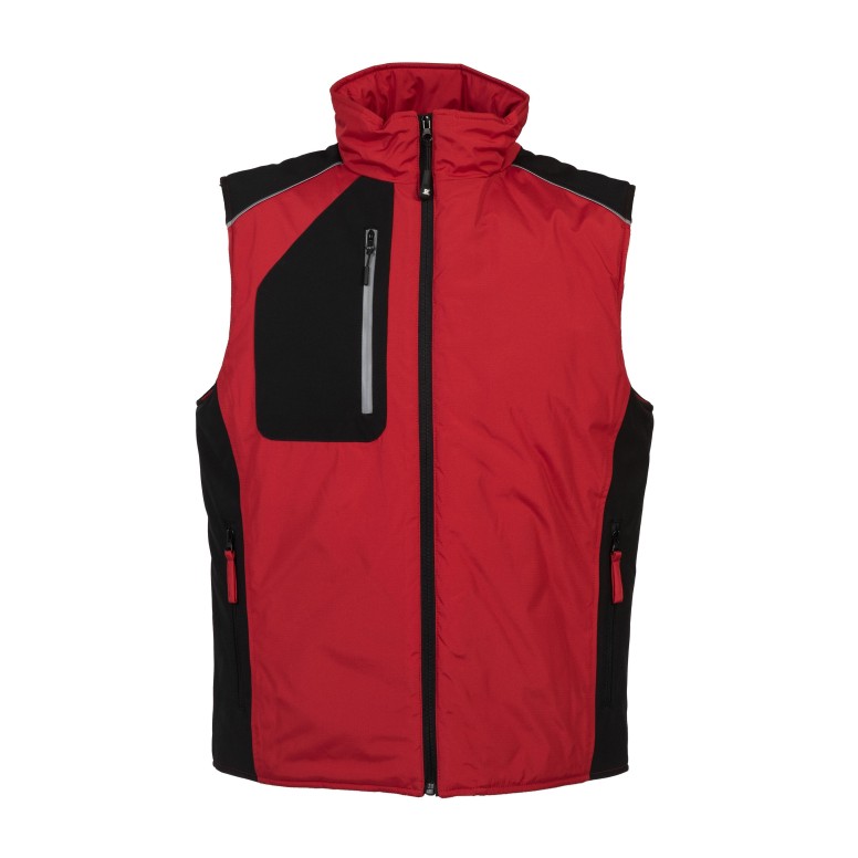 Gilet de travail matelassé Stretch Multipoches...