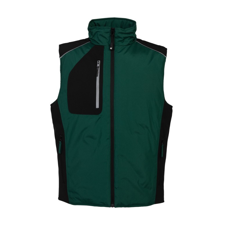Gilet de travail matelassé Stretch Multipoches...