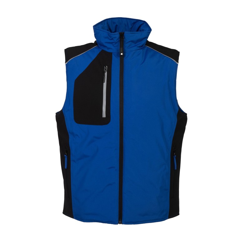 Gilet de travail matelassé Stretch Multipoches...