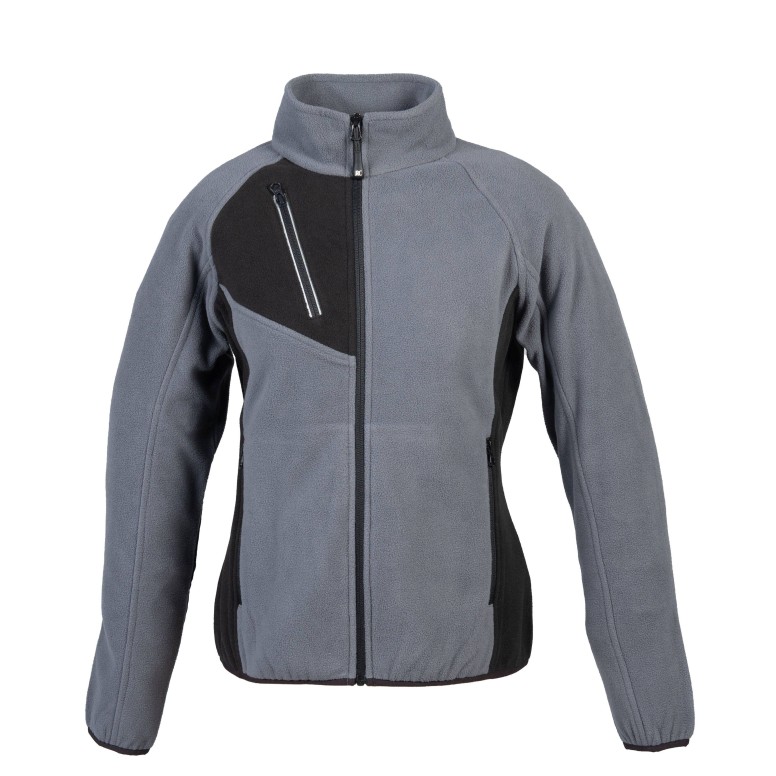 Polaire de travail avec zip long Multipoches...