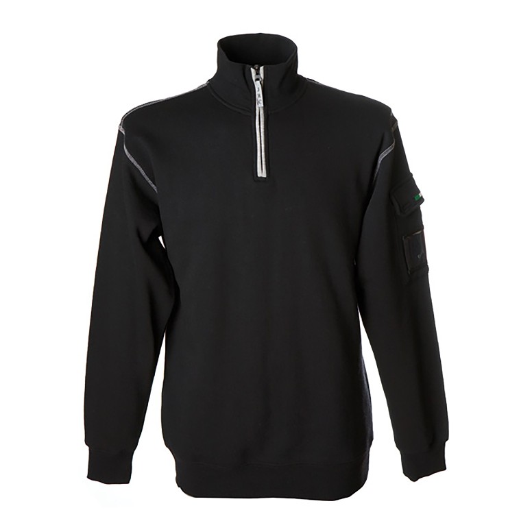 Sweat-shirt à zip court de travail JRC New...