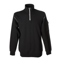 Sweat-shirt à zip court de travail JRC New Singapore 987104