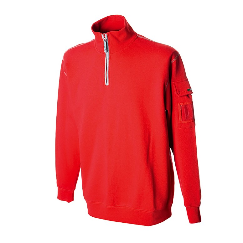 Sweat-shirt à zip court de travail JRC New...