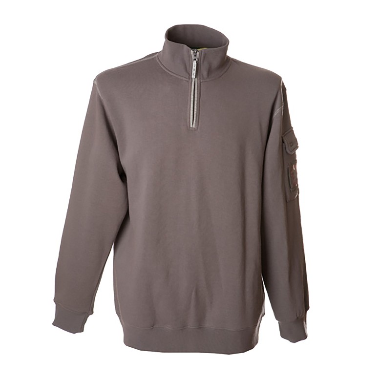 Sweat-shirt à zip court de travail JRC New...