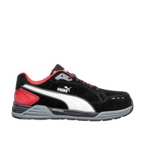 Chaussures de sécurité Puma Airtwist Black/Red Low S3 HRO ESD SRC 644630