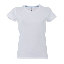 T-Shirt col rond de travail 100% Coton JRC California Lady 993060