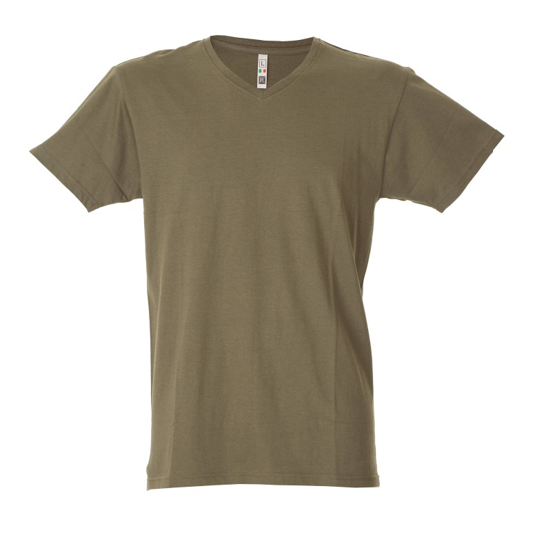 5 Pièces - T-Shirt col V de travail 100% Coton...