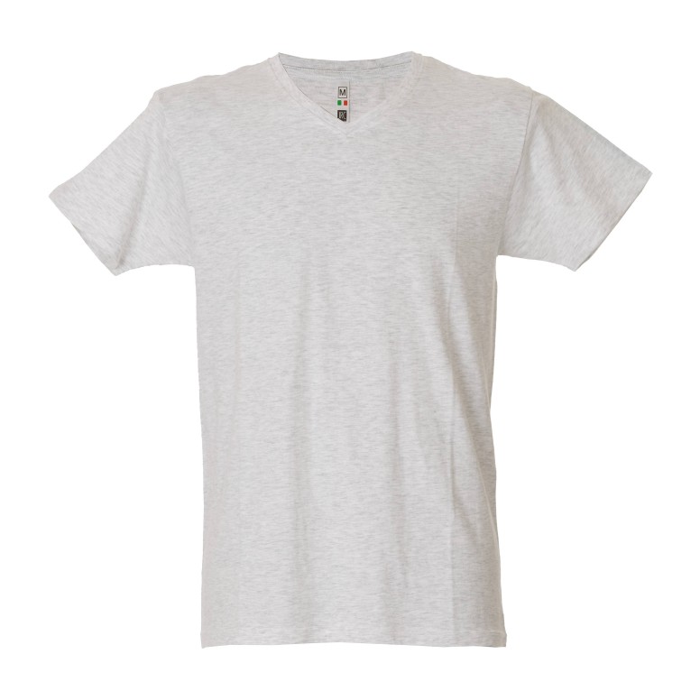 5 Pièces - T-Shirt col V de travail 100% Coton...