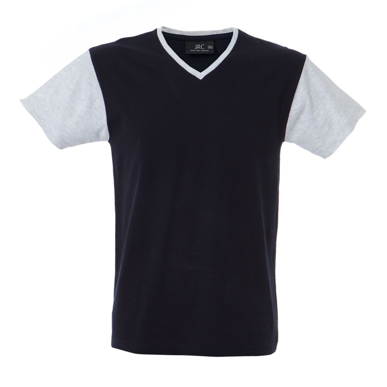 5 Pièces - T-Shirt col V de travail 100% Coton...