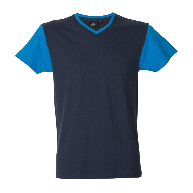 5 Pièces - T-Shirt col V de travail 100% Coton...